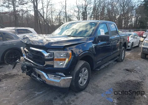 2022 Ford F-150 Xlt from USA, damaged, VIN 1FTFW1ED1NFA57290